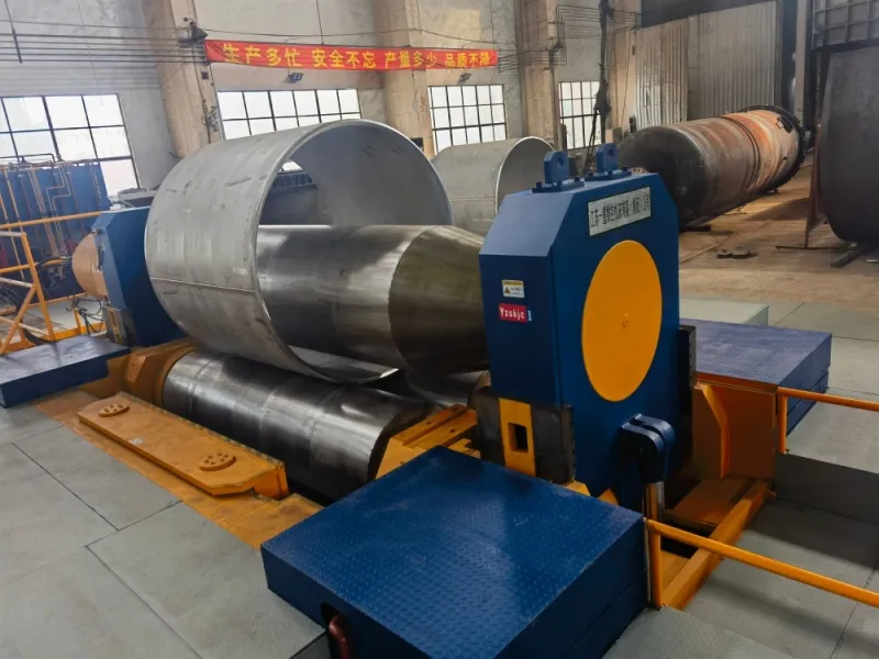 What are the common faults of three-roll plate bending machines?