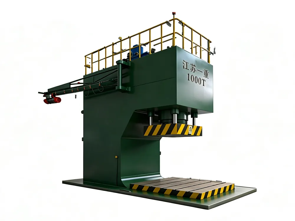 1,000-Ton Single-Column (C-Frame) Hydraulic Press