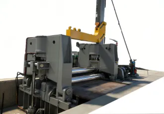 100x3500 Upper Roll Universal Plate Rolling Machine