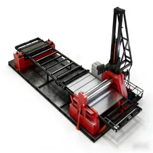 120x3500 Horizontal Down-adjusting Plate Rolling Machine