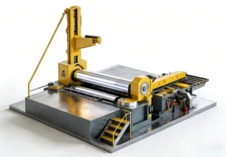 150x3500 Horizontal Down-adjusting Plate Rolling Machine