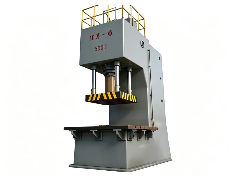 500-Ton Single-Column (C-Frame) Hydraulic Press