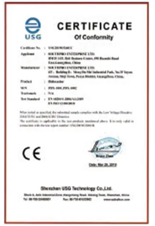 Certificato di conformit&agrave;