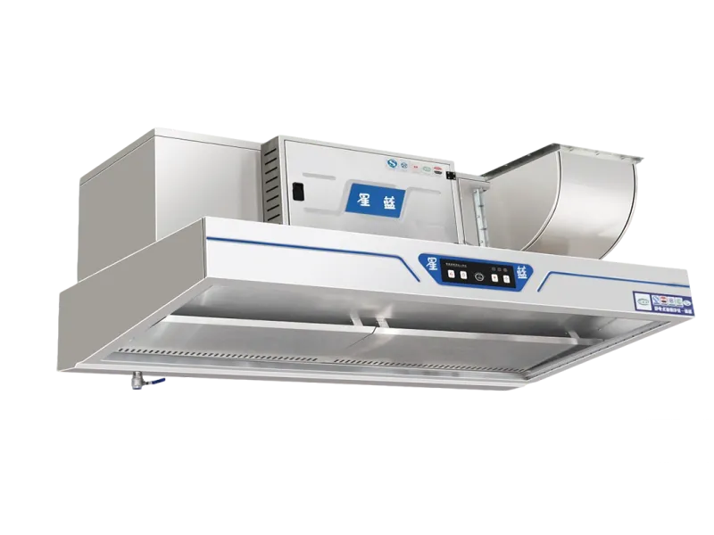 Macchina Integrata Per La Purificazione Dei Fumi Con Funzione Di Intercettazione Dinamica