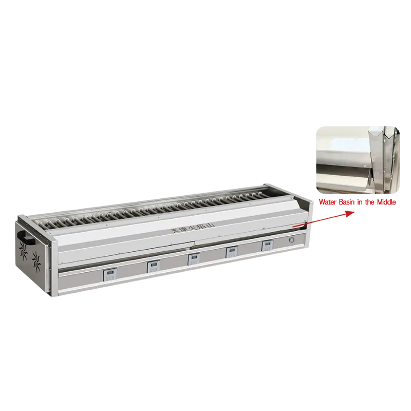 Forno elettrico senza fumo King Kong nero