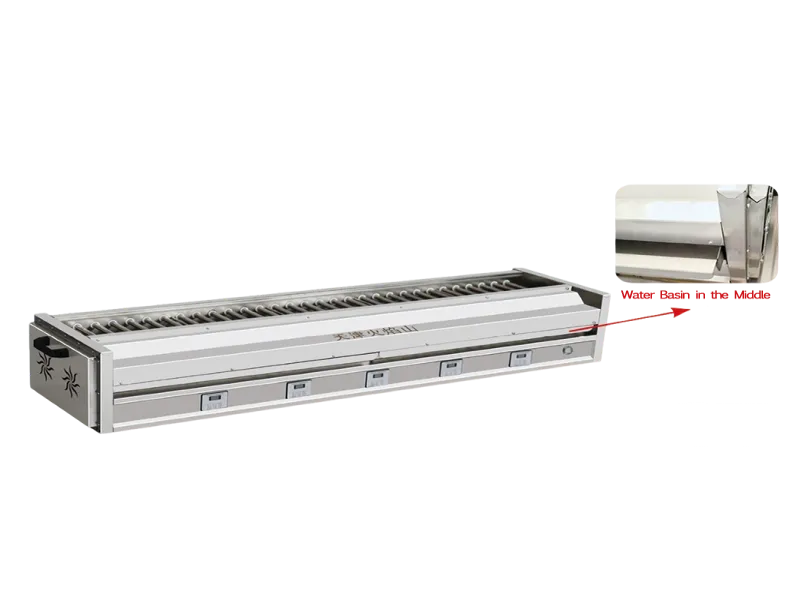 Forno elettrico senza fumo King Kong nero