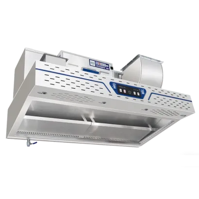 Sistema di rinnovo aria libera combinato con unit&agrave; di purificazione fumi