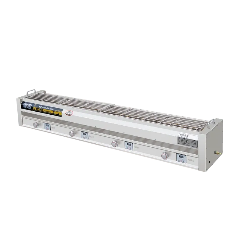 Forno a gas senza fumo King Kong nero