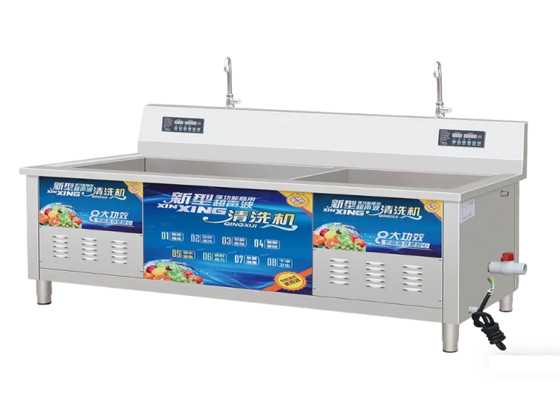 Nuovo tipo di pulitore ad ultrasuoni multifunzionale a doppio serbatoio