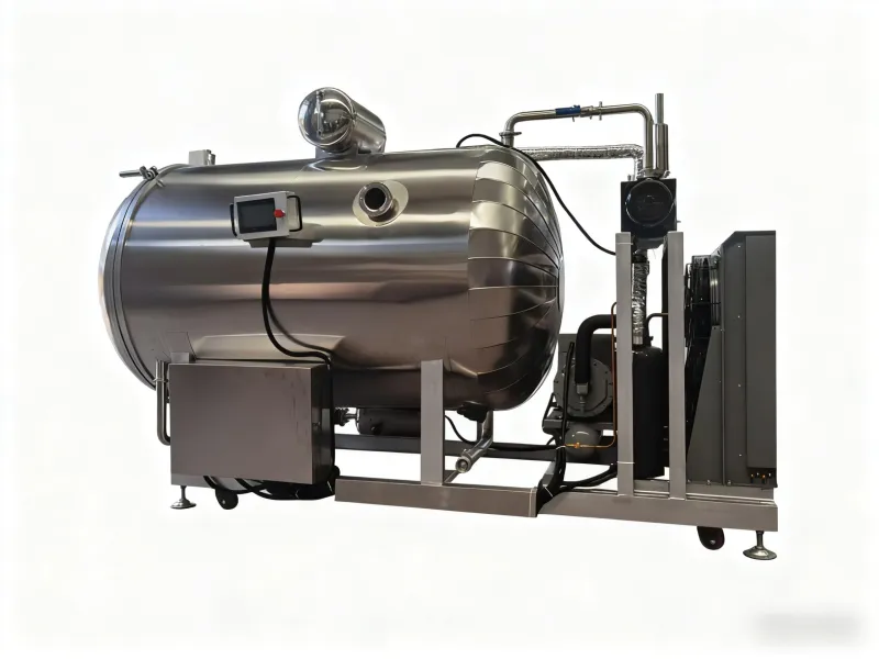 10㎡ Industrial Vacuum Freeze Dryer | Large-Scale Lyophilization Equipment for Food & Pharmaceuticals”