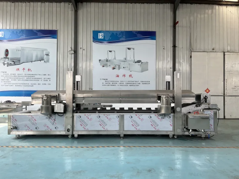 سرخ کن 8 متری مواد غذایی گازی گرید صنعتی