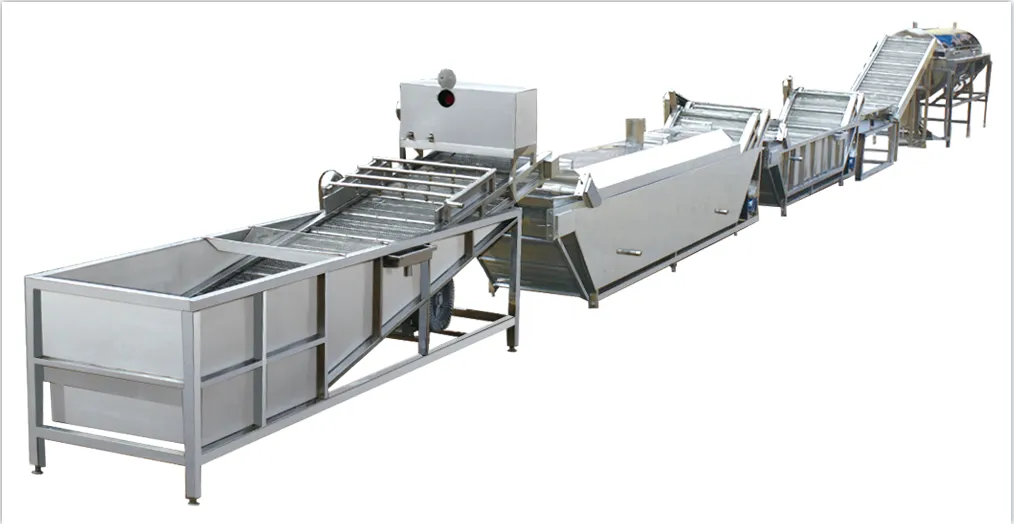 10m Scale Blanching and Steaming Line for Home Factory
