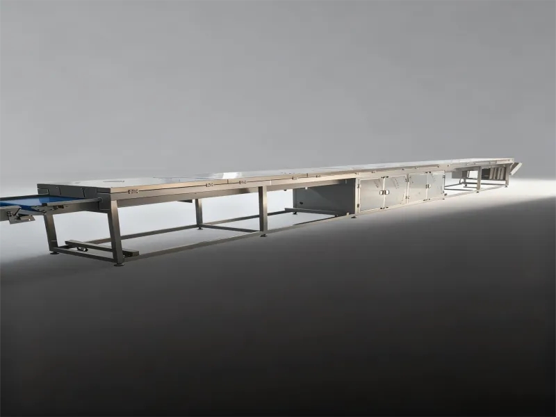 10m Food low-temperature cooling machine