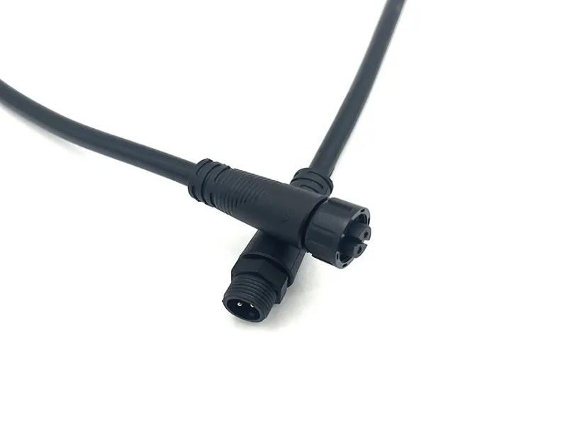 M12 Plastic Nut Waterproof Connector