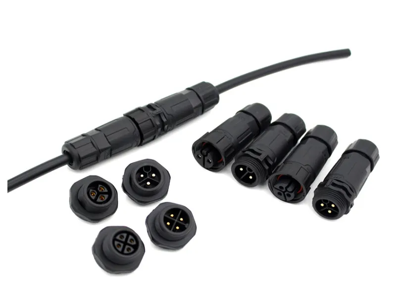M19 4/5/8 core male and female plug-in energy storage power connector