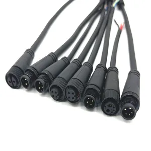 M12 Metal Nut Waterproof Connector