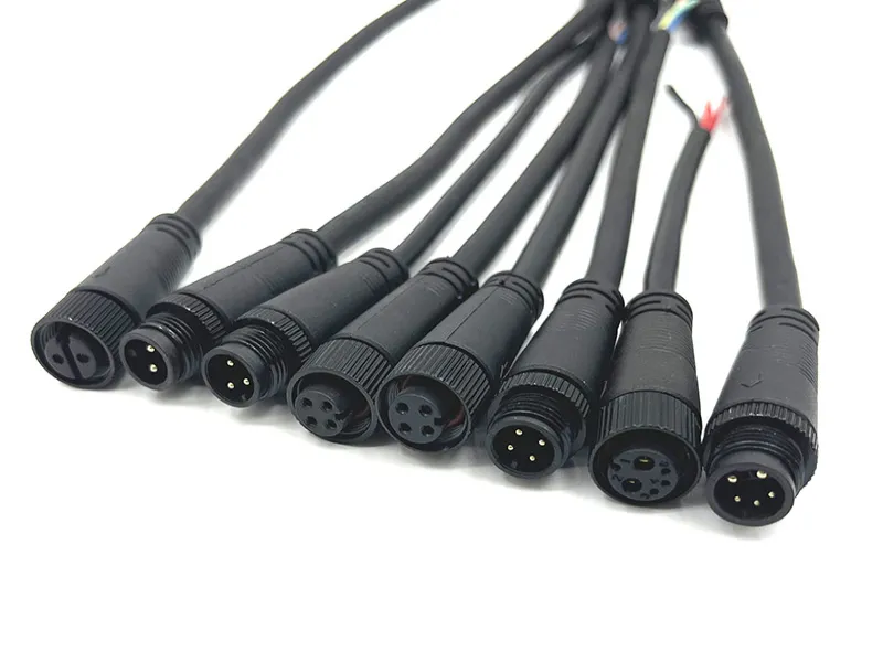 M12 Metal Nut Waterproof Connector