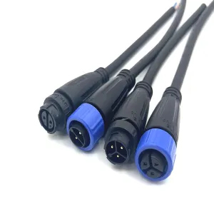 JQ16 Quick Auto-locking Plug Socket Molded