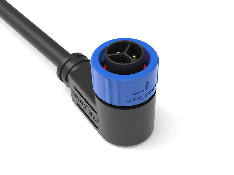 Right Angle 90° Auto-Locking Connector