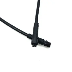 M8 male IP67 outdoor cable connector
