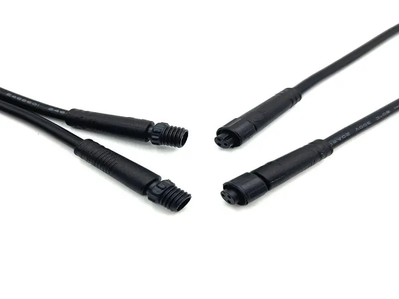 JYK M8 PIN waterproof cable connector