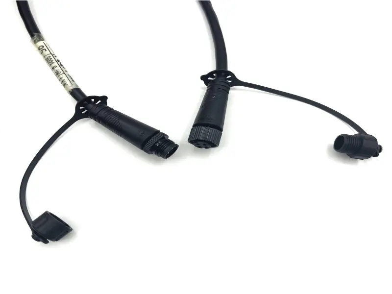 Quick waterproof power connector