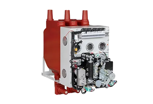 Solid insulated ring main unit movement