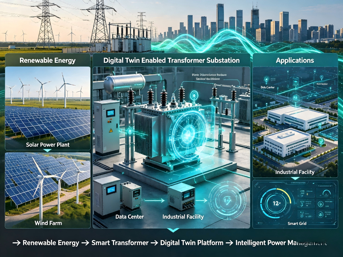 Transformer digital twin technology application in renewable energy and smart grid infrastructure