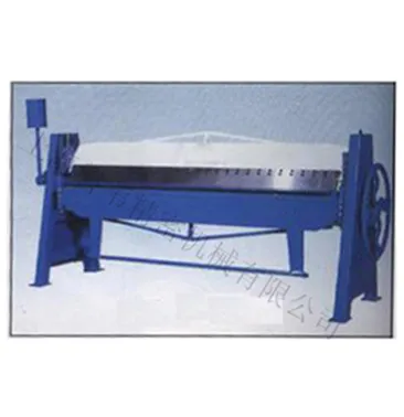 Manual folding machine