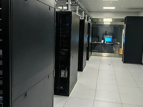 Large server room cabinets
