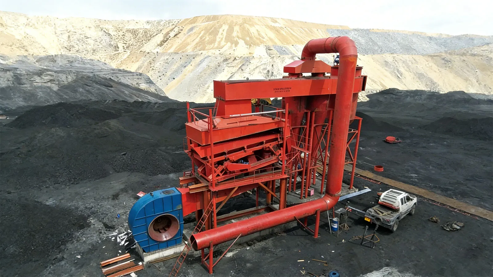 Energy-Efficient New JZFX Dry Coal Preparation Machine for Industrial Plants