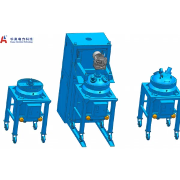 Vacuum film degassing and stirring, injection equipment HAO-100L