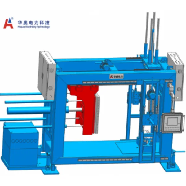 Six-sided core-pulling epoxy resin automatic pressure gel molding machine HAPG-6-100