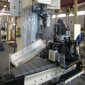 L&iacute;nea de producci&oacute;n autom&aacute;tica de aluminio para limpieza de piezas fundidas para aplicaciones industriales