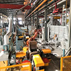 L&iacute;nea de producci&oacute;n automatizada de colada continua