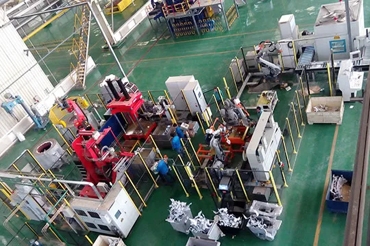 L&iacute;nea de producci&oacute;n de fundici&oacute;n inteligente modular