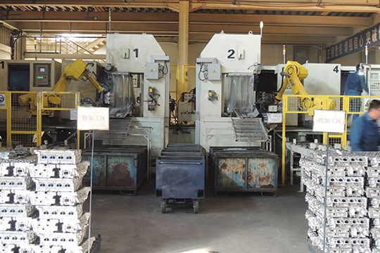 Automatic Casting Cleaning Aluminum Production Line for Efficient Surface Finishing