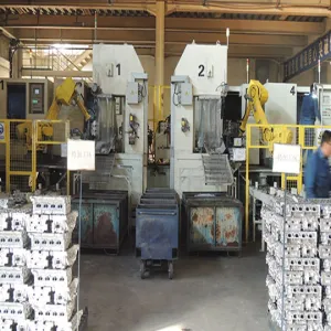 L&iacute;nea de producci&oacute;n de aluminio con limpieza autom&aacute;tica de piezas de fundici&oacute;n para un acabado de superficies eficiente