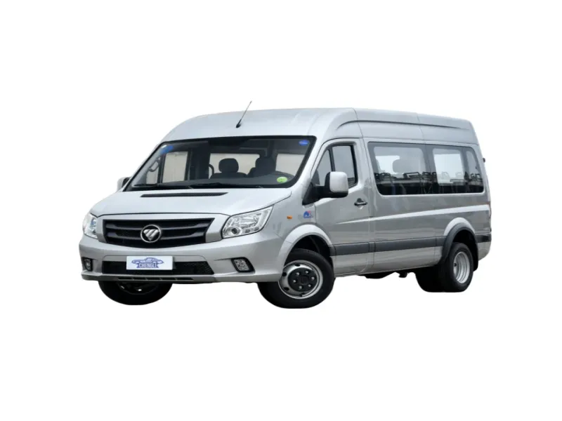 2024 Foton Toano Diesel Minibus 2.0T 5/6/7/9 /14/16/17/18 Seats in Stock Low Price Coach Bus Toyota Mini Bus