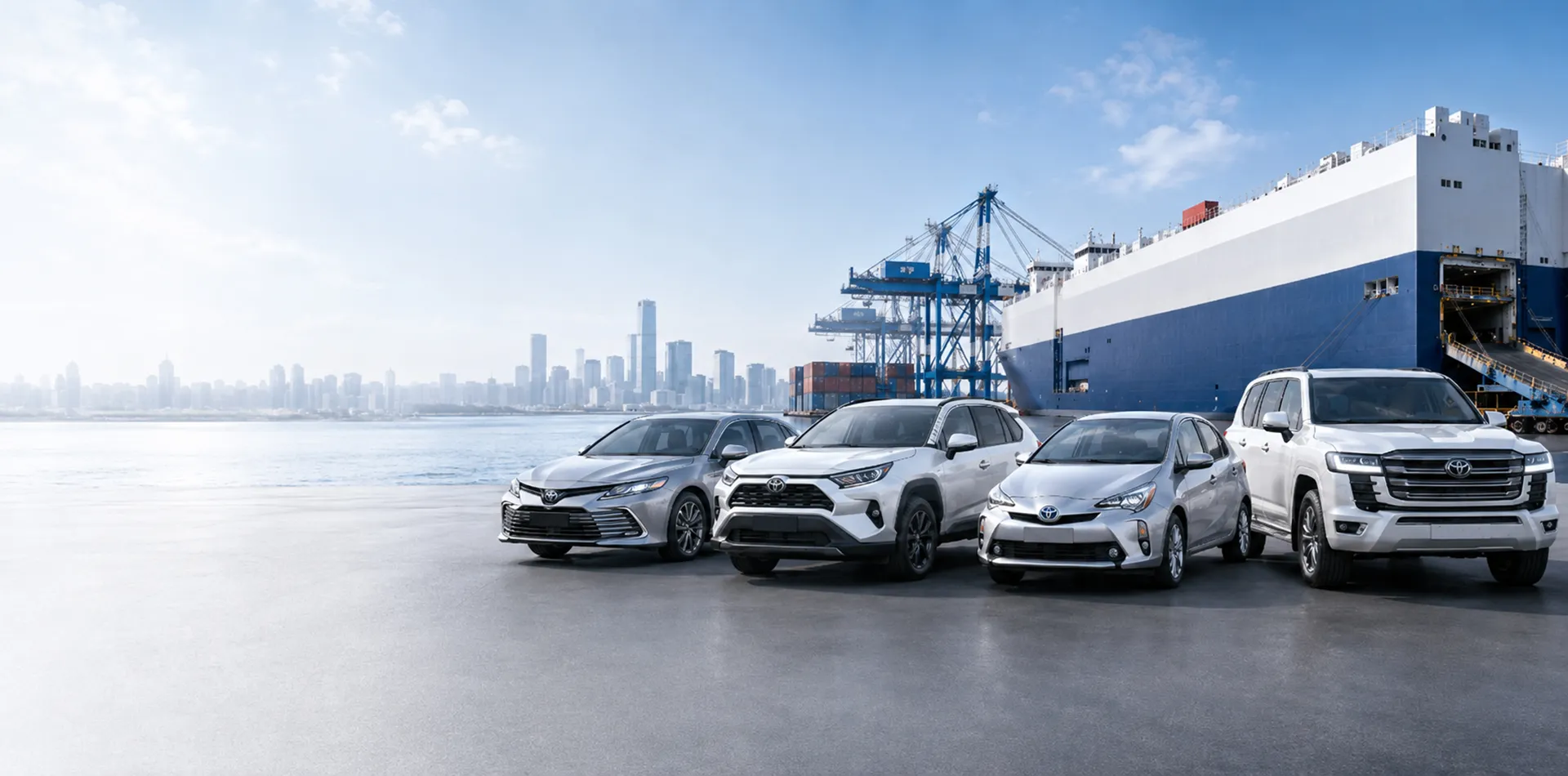 Used Toyota Cars from China for Global Dealers & Importers 
