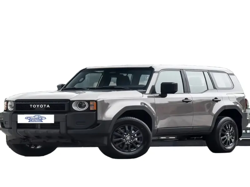 2024 for Toyota Prado BX Cross Version 2.4T SUV Automatic AWD R18 Tires Fabric Seats Panoramic Sunroof Cruise Control Rear Car
