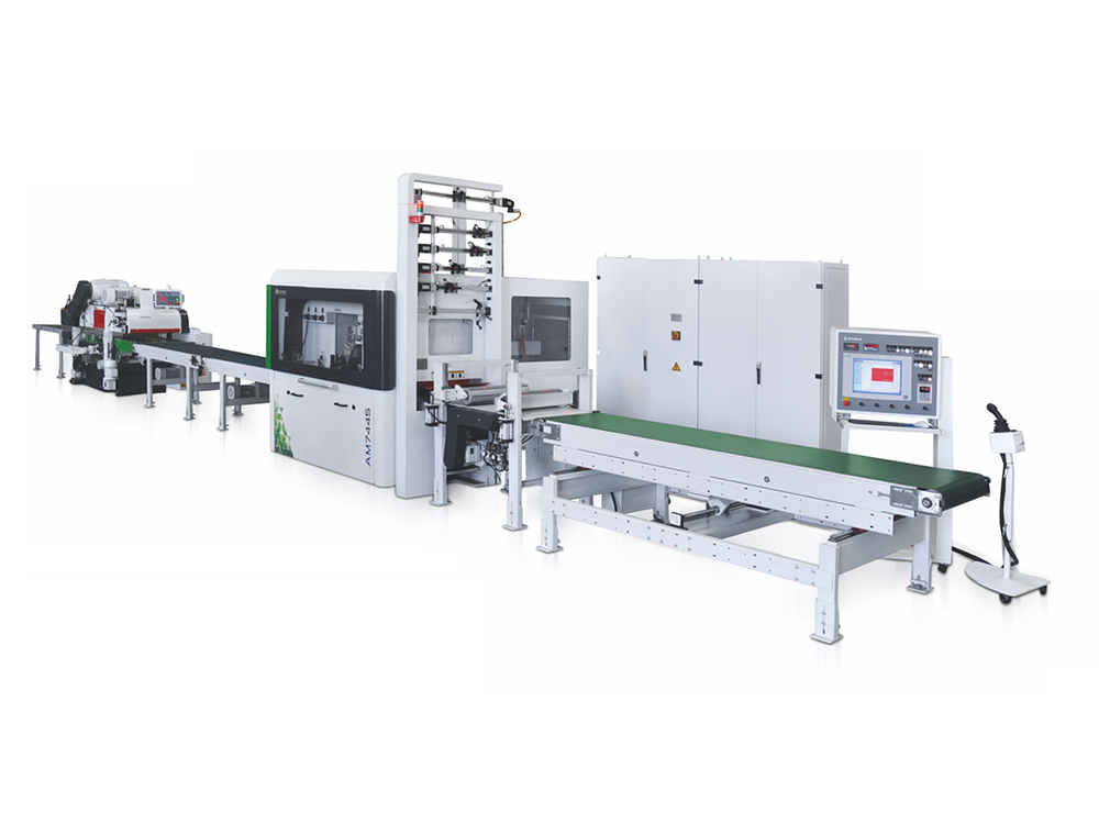 Optimization Rip Saw + High Speed Heavy-Duty Double Surface Planer