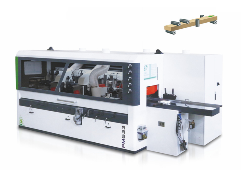 Precision Heavy-Duty Four-Side Moulder