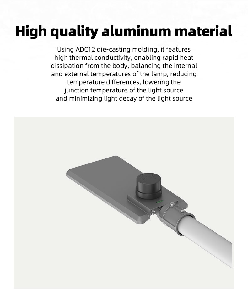 Public LED Street Light with Smart Photocell Sensor