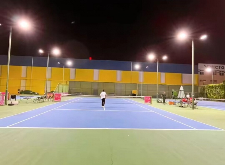 ROQ01-200W au centre de tennis de Taipei