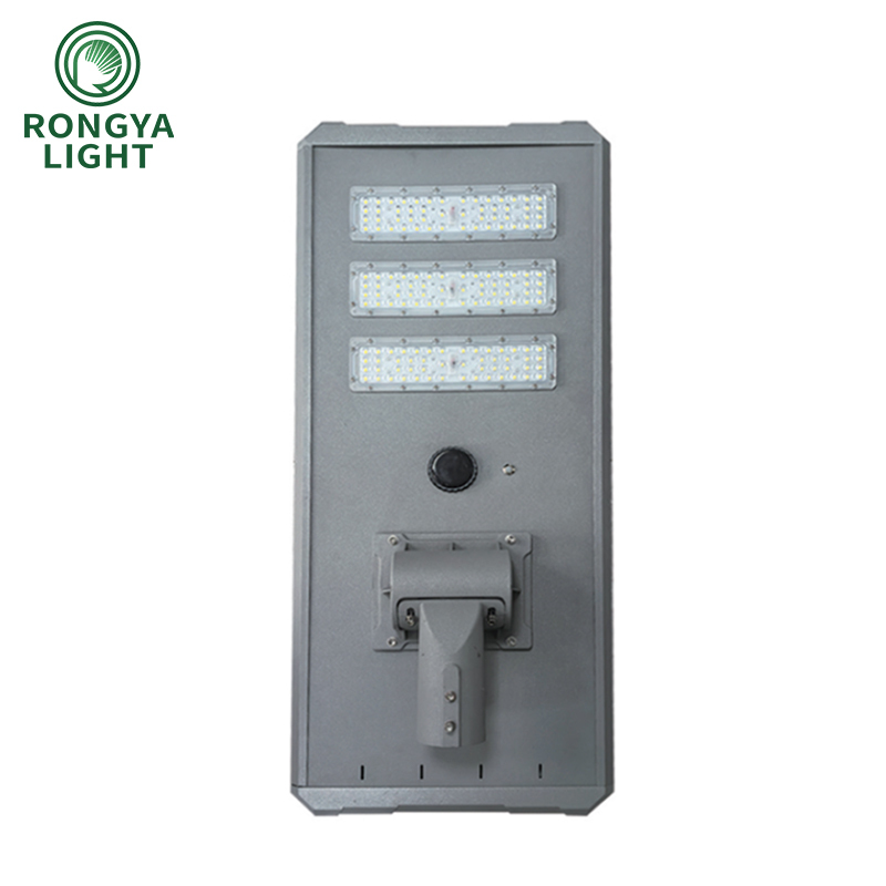 50W Solar LED All-in-One Street Light with Smart Controller