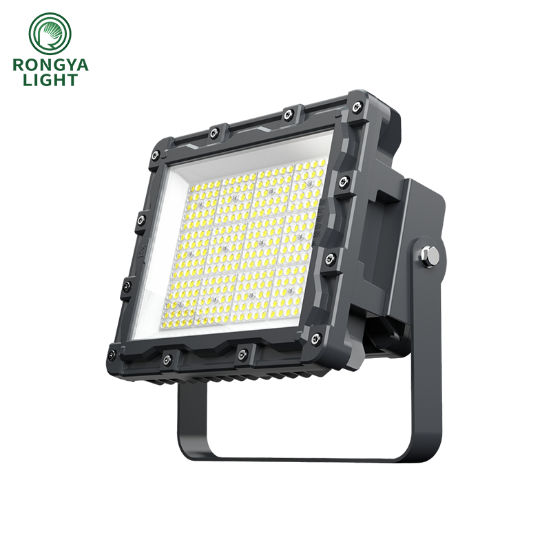 Ex db II C T6 LED Explosion-Proof Floodlight &ndash; IP66 Rated for Hazardous Locations