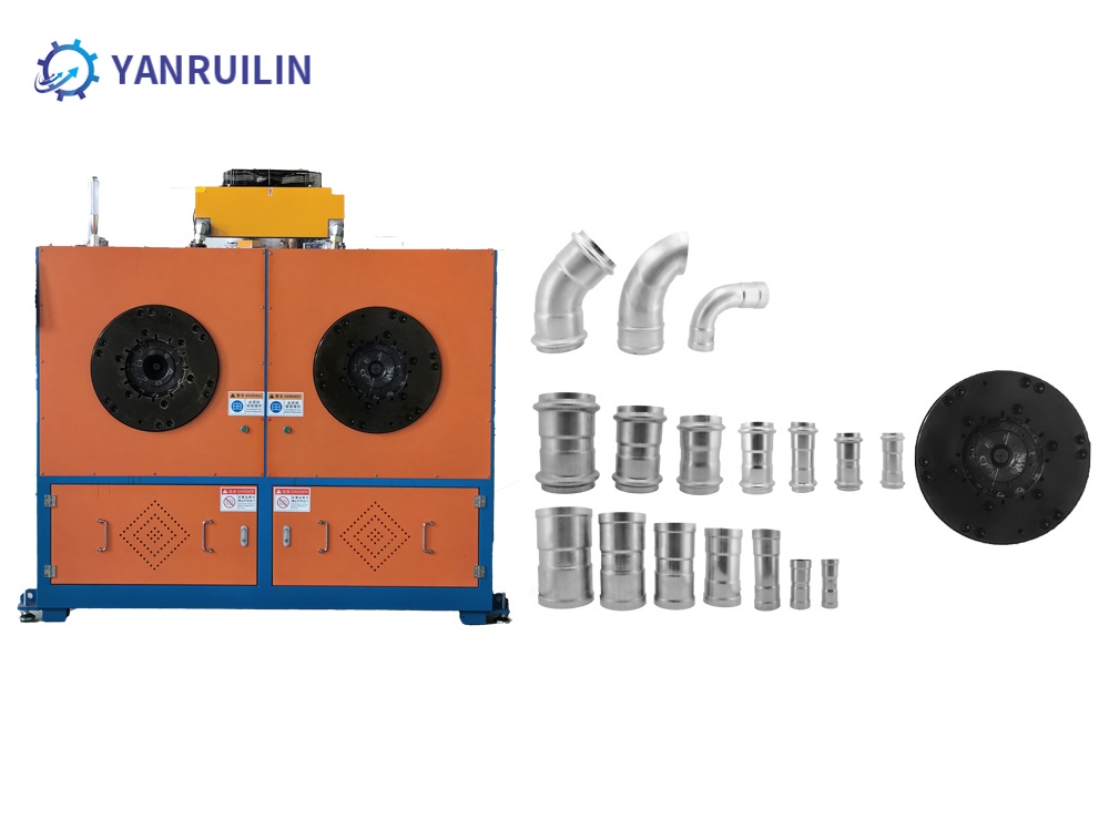 140 horizontal pipe end forming machine