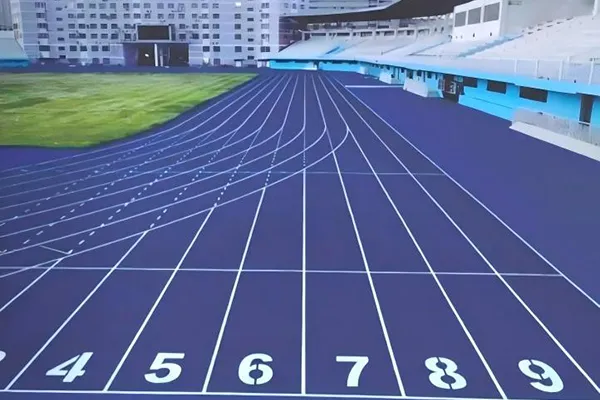 Урумки Хонганский спортивный центр Пластиковый спортивный проект