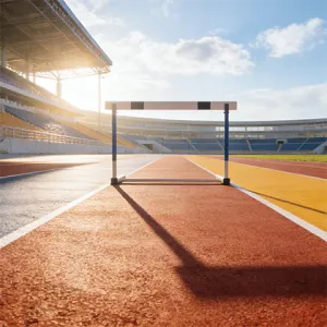 Высококачественная гибридная полиуретановая беговая дорожка для тренировок